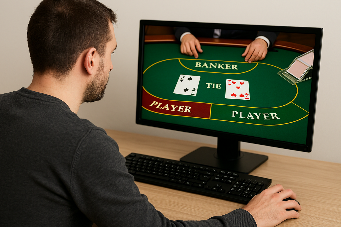 Živý baccarat s krupiérem